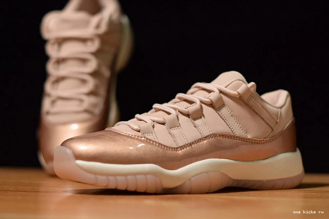 Cheap GS Air Jordan AH7860-105 Gold Rose Low 11 0812